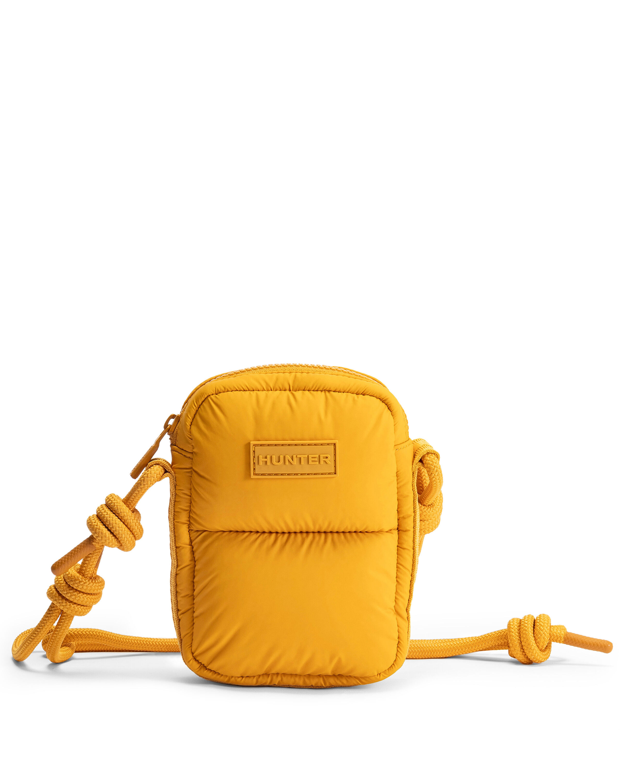 HUNTER「イントレピッド エクストラ パフド フォンポーチ」|ショルダー・メッセンジャー|黄