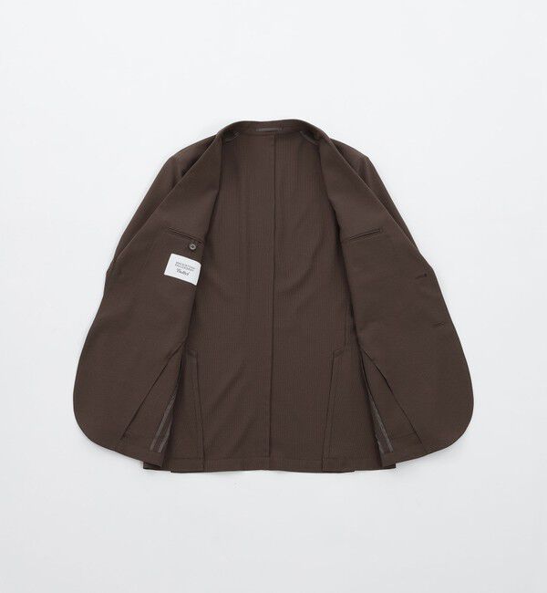 MACKINTOSH PHILOSOPHY「トロッター ウルトラライトジャケット#11 ナローサッカーストライプ」|テーラードジャケット|