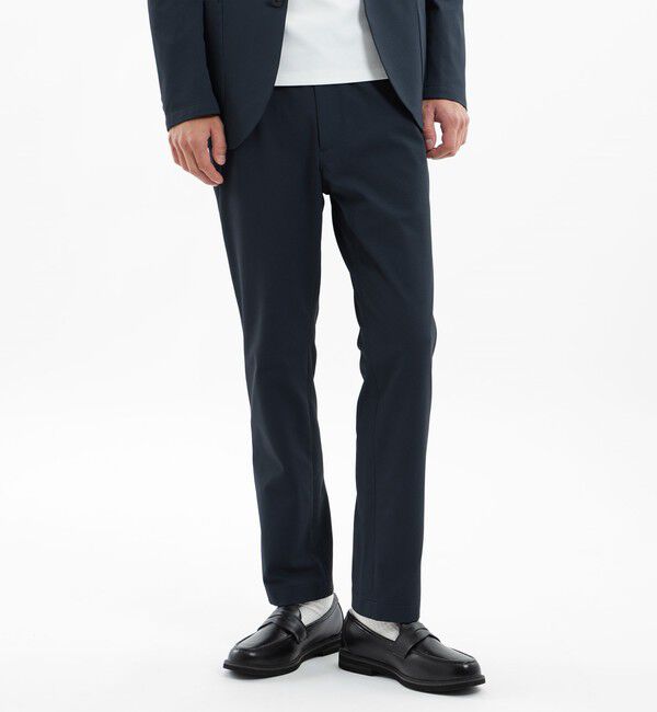 MACKINTOSH PHILOSOPHY「【TROTTER with MOONRAKERS 】トロッター イージーパンツ ポリエステルカノコジャージー」|その他|ネイビー