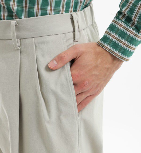 MACKINTOSH PHILOSOPHY「テクノツイル 2タック エラスティックパンツ」|その他|