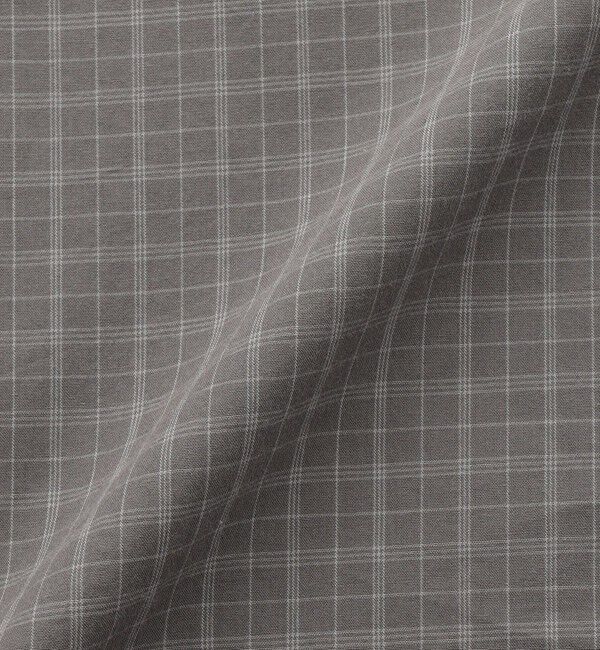 MACKINTOSH PHILOSOPHY「GREY LABEL バンドカラーパターンドシャツ」|シャツ・ブラウス|