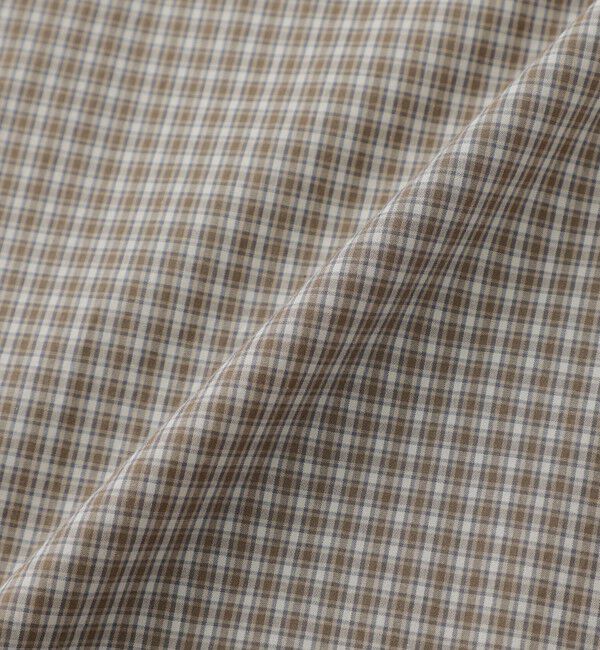 MACKINTOSH PHILOSOPHY「GREY LABEL バンドカラーパターンドシャツ」|シャツ・ブラウス|