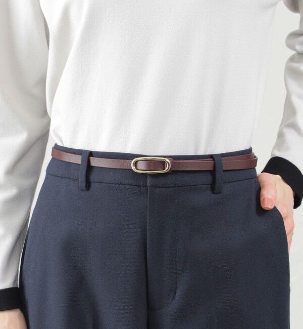 MACKINTOSH PHILOSOPHY「スライドバックルロングベルト」|ベルト|