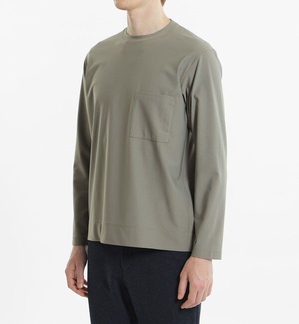 MACKINTOSH PHILOSOPHY「ドライフラットストレッチ クルーネックロンＴ ハイテンショントリコット」|Tシャツ・カットソー|