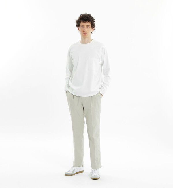 MACKINTOSH PHILOSOPHY「ドライフラットストレッチ クルーネックロンＴ ハイテンショントリコット」|Tシャツ・カットソー|