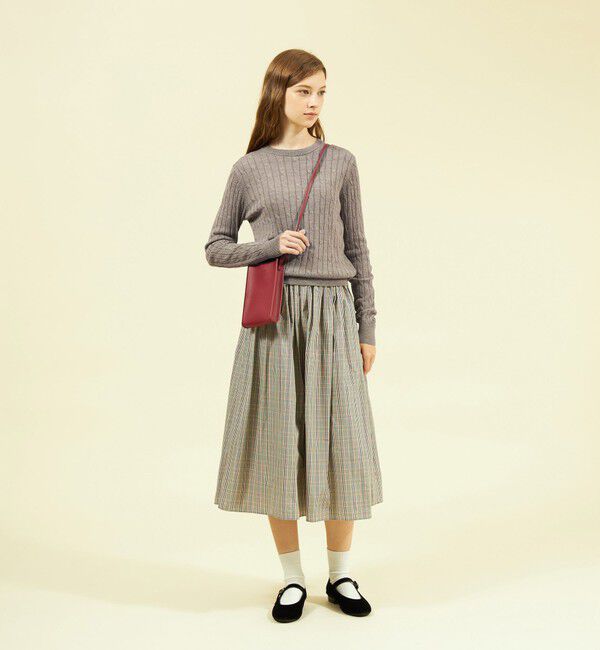 MACKINTOSH PHILOSOPHY「ケーブルニットプルオーバー」|ニット・セーター|