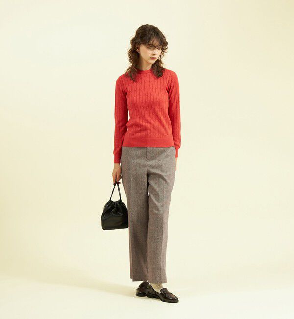 MACKINTOSH PHILOSOPHY「ケーブルニットプルオーバー」|ニット・セーター|