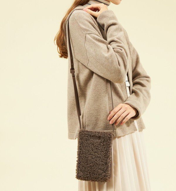 MACKINTOSH PHILOSOPHY「ボアスマホポーチ」|ショルダー・メッセンジャー|