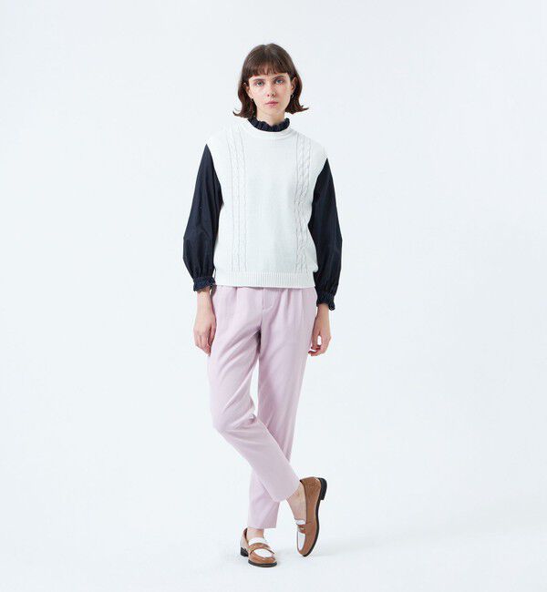 MACKINTOSH PHILOSOPHY「ケーブルベスト」|ニット・セーター|