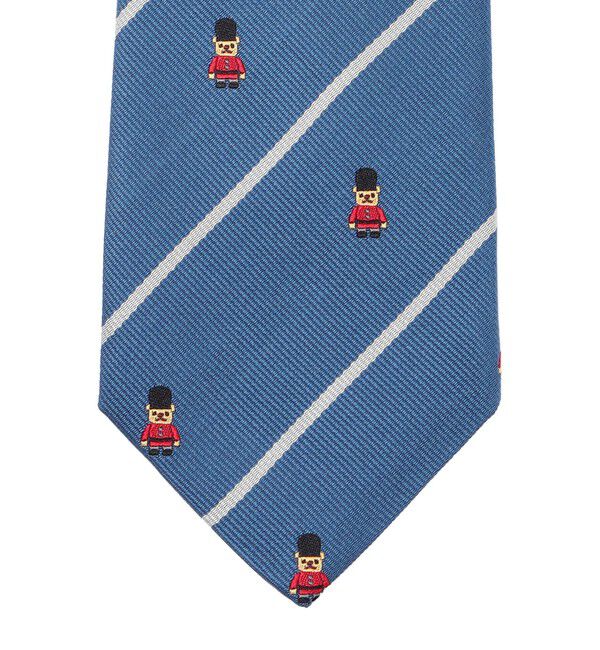 MACKINTOSH PHILOSOPHY「バッキンガムベア&times;ストライプ レギュラータイ」|ネクタイ・蝶ネクタイ|