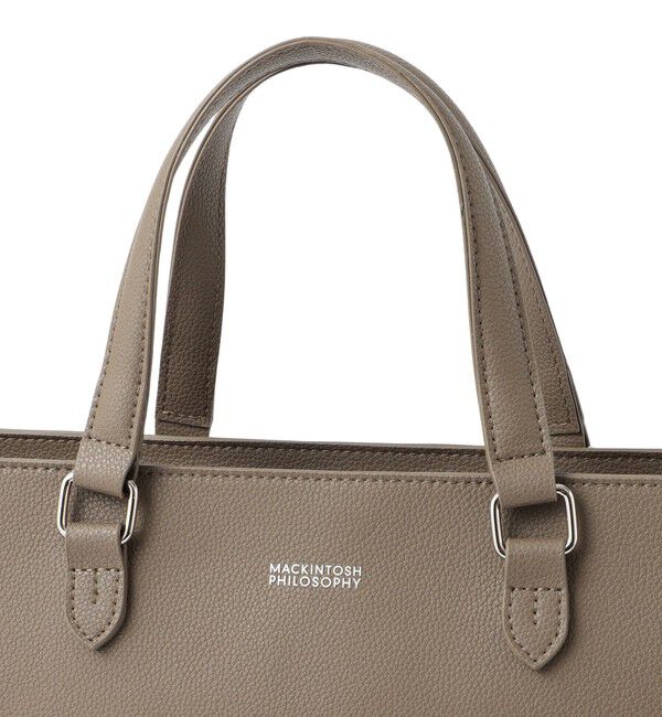 MACKINTOSH PHILOSOPHY「シンセティックシュリンクレザー 2WAYトートバッグ」|トートバッグ|