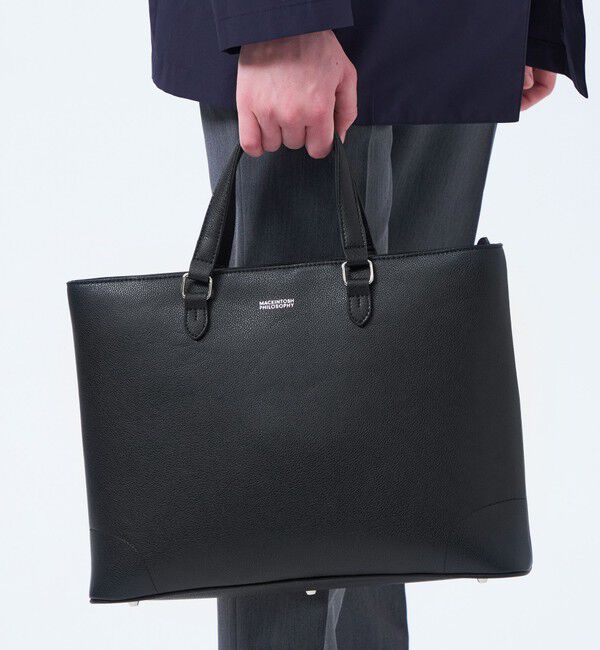 MACKINTOSH PHILOSOPHY「シンセティックシュリンクレザー 2WAYトートバッグ」|トートバッグ|