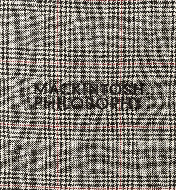 MACKINTOSH PHILOSOPHY「チェックツイードロゴトート」|トートバッグ|