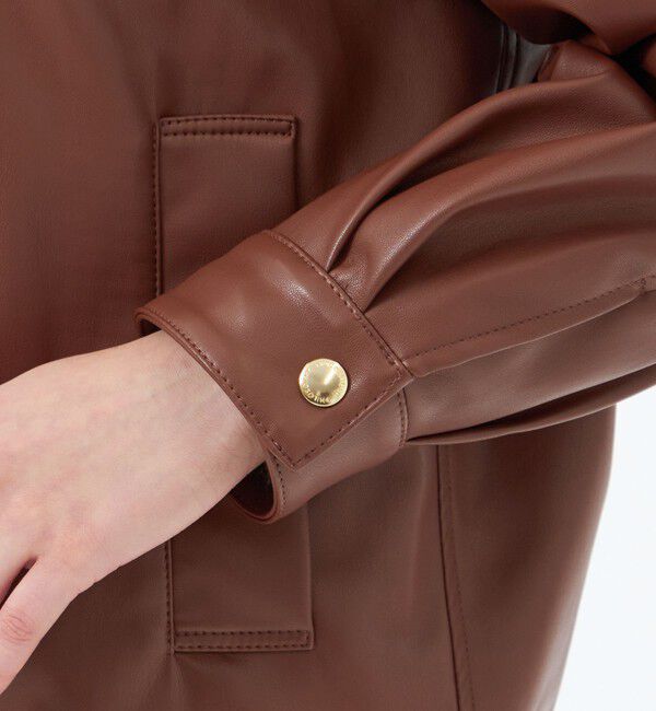 MACKINTOSH PHILOSOPHY「【WEB&一部店舗限定】Faux Leatherブルゾン」|ブルゾン・スタジャン|