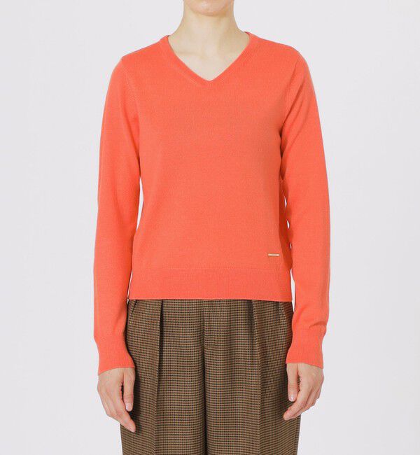  「ハイゲージVネック」|ニット・セーター|