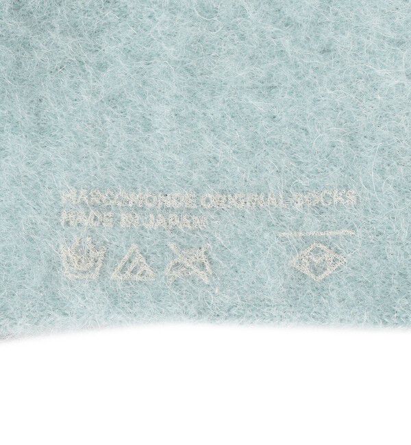  「【MARCOMONDE】WOMEN マルコモンド ソックス mohair ribbed socks 84N3/1MO3-20C」|ソックス|