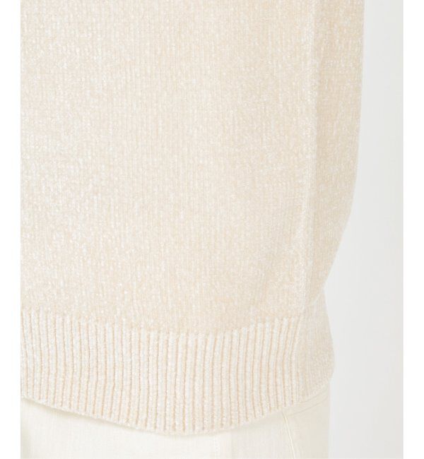 ikka「球心柄モールクルーニット」|ニット・セーター|