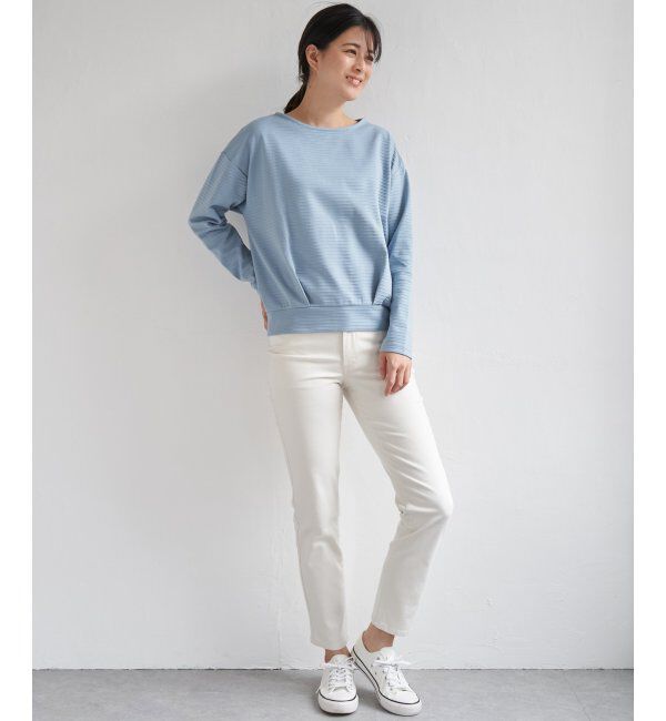 ikka「リップル裾タックプルオーバー」|その他|