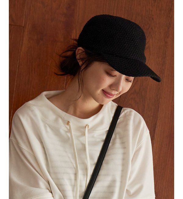 ikka「ベーシックキャップ」|その他|ブラック