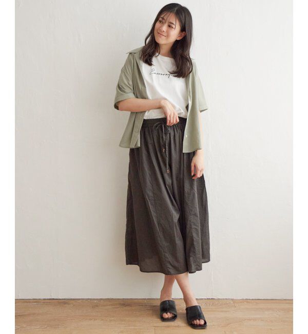 ikka「【雑誌 InRed 6月号掲載】コットンボリュームスカーチョ」|その他|