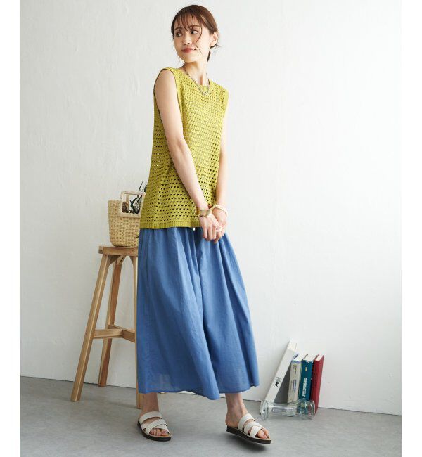 ikka「【雑誌 InRed 6月号掲載】コットンボリュームスカーチョ」|その他|