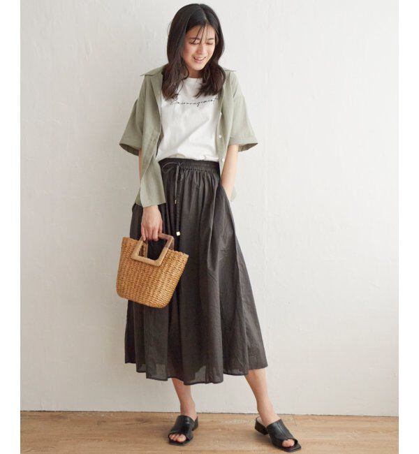 ikka「【雑誌 InRed 6月号掲載】コットンボリュームスカーチョ」|その他|