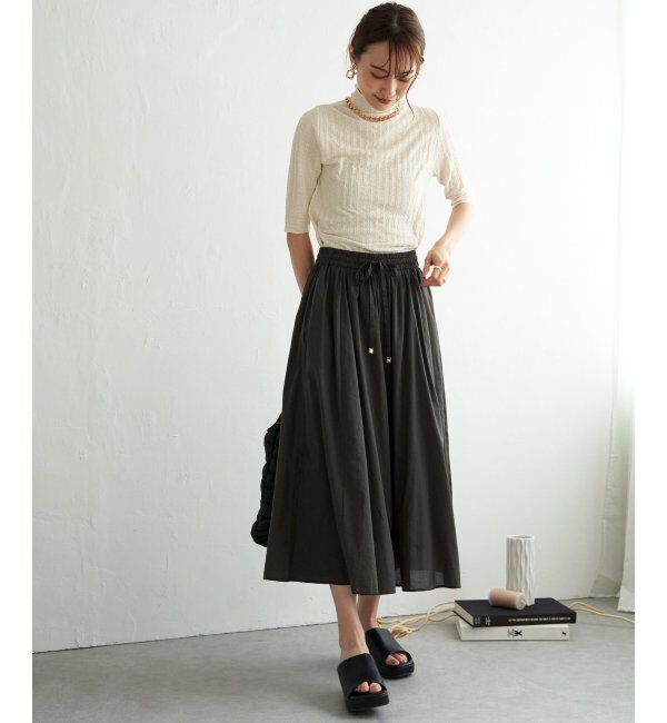 ikka「【雑誌 InRed 6月号掲載】コットンボリュームスカーチョ」|その他|