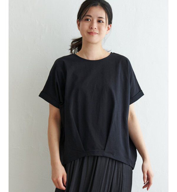 ikka「冷感ドルマンタックプルオーバー」|その他|