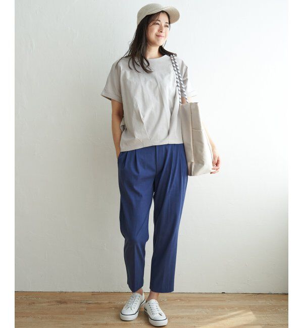 ikka「冷感ドルマンタックプルオーバー」|その他|