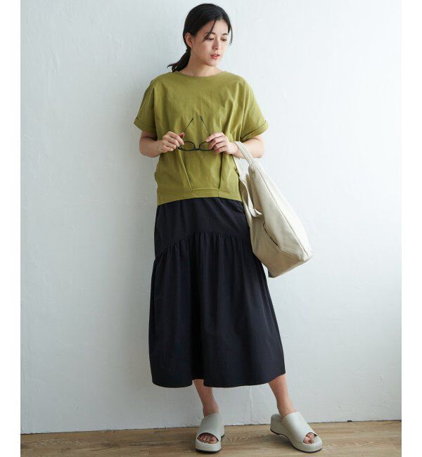 ikka「冷感ドルマンタックプルオーバー」|その他|