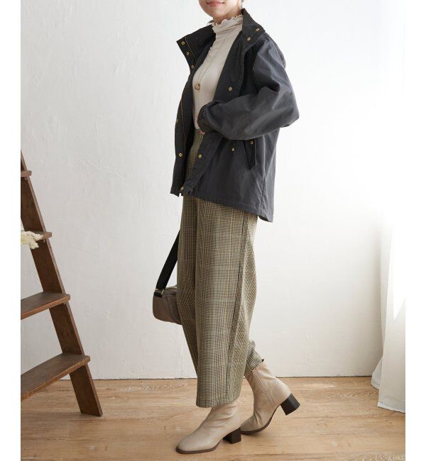 ikka「撥水裏地付きウンテンパーカー」|ブルゾン・スタジャン|