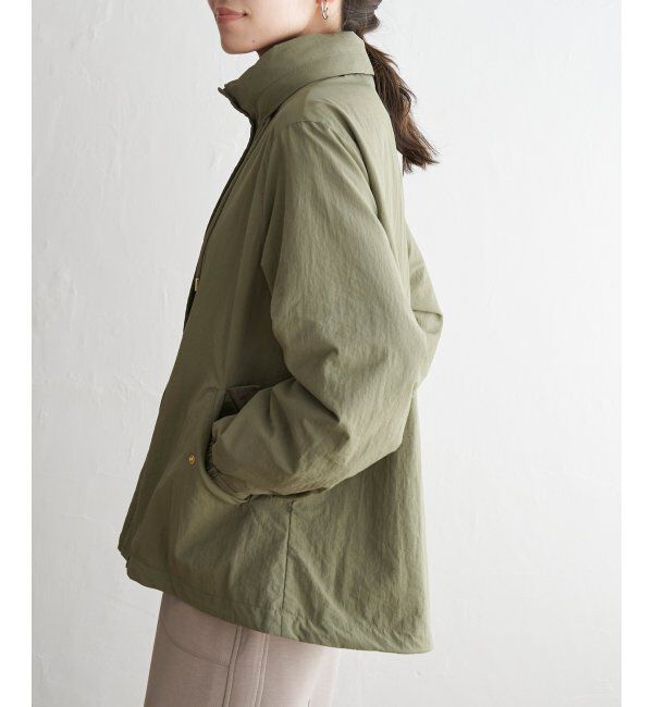 ikka「撥水裏地付きウンテンパーカー」|ブルゾン・スタジャン|