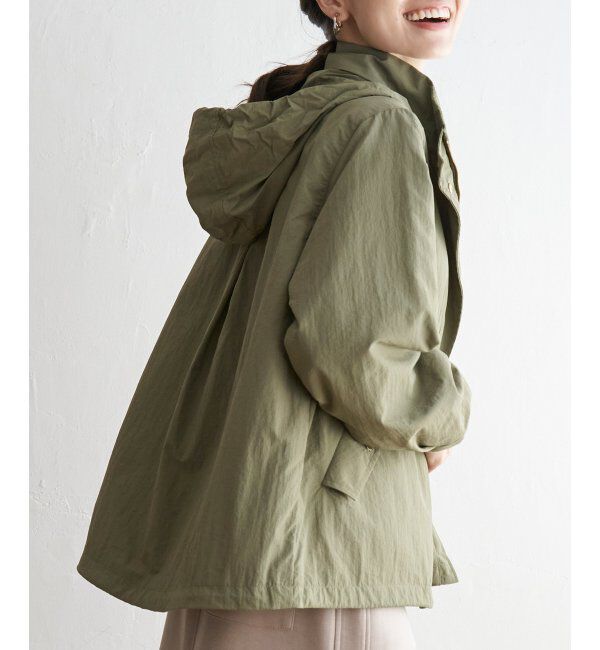 ikka「撥水裏地付きウンテンパーカー」|ブルゾン・スタジャン|