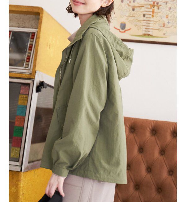 ikka「撥水裏地付きウンテンパーカー」|ブルゾン・スタジャン|