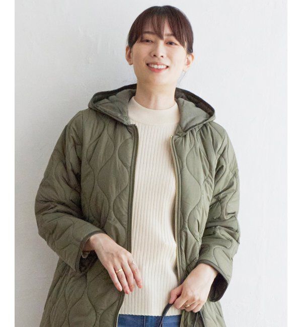 ikka「抗菌モックネックリブニット」|プルオーバー|