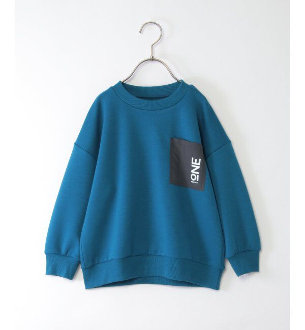 ikka kids「ダンボールプリントポケ付きトレーナー（120~160cm）」|Tシャツ・カットソー|