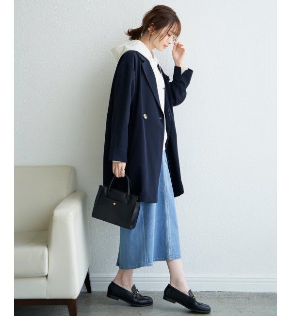 ikka「ゆるテーラードコート」|その他|