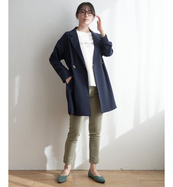 ikka「ゆるテーラードコート」|その他|
