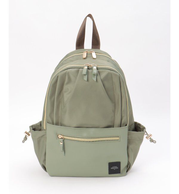 ikka「撥水10ポケミニリュック」|その他|オリーブ