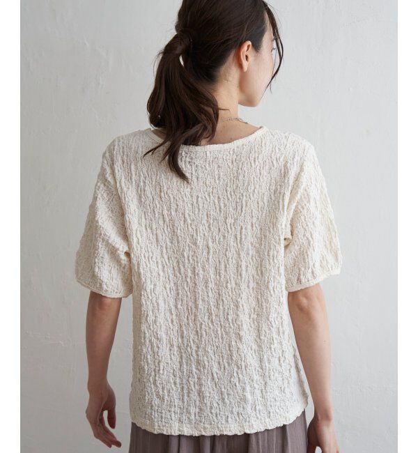ikka「フクレ半袖プルオーバー」|その他|