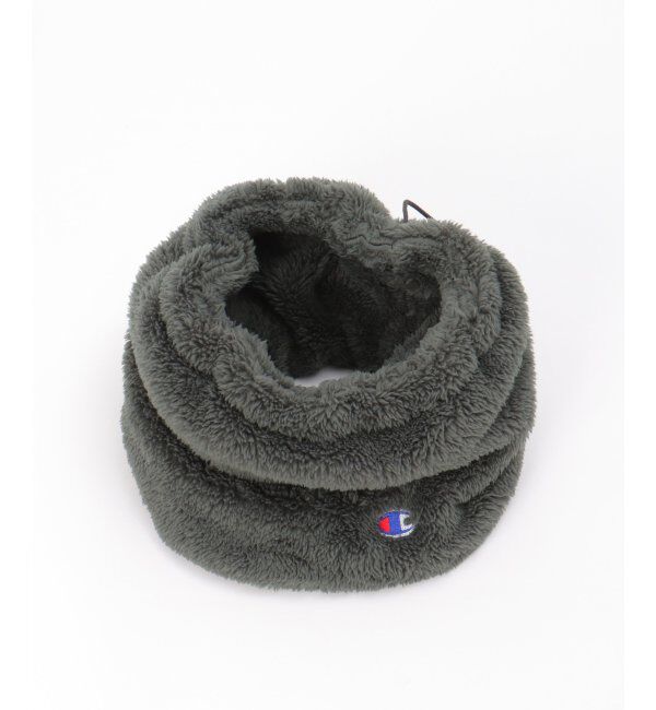 ikka「Champion　ファーネックウォーマー」|マフラー|チャコール