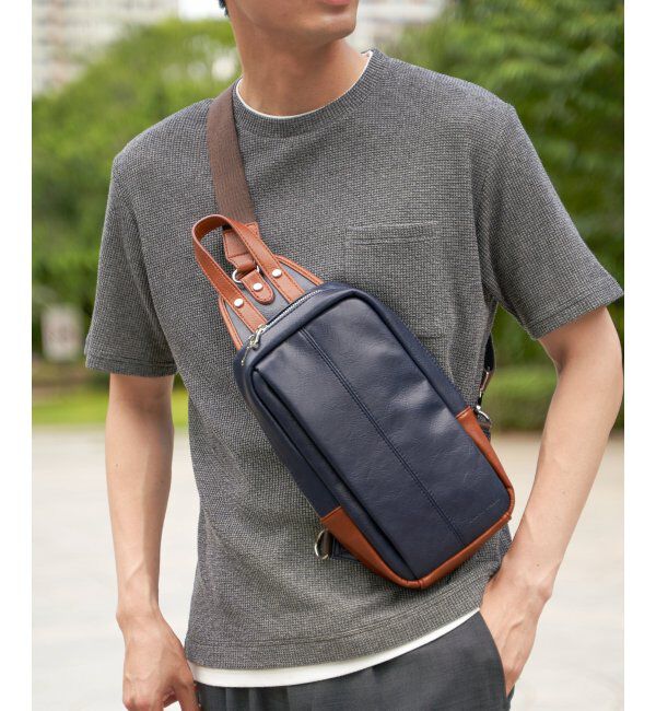 ikka「GPレザータッチボディバッグ」|その他|