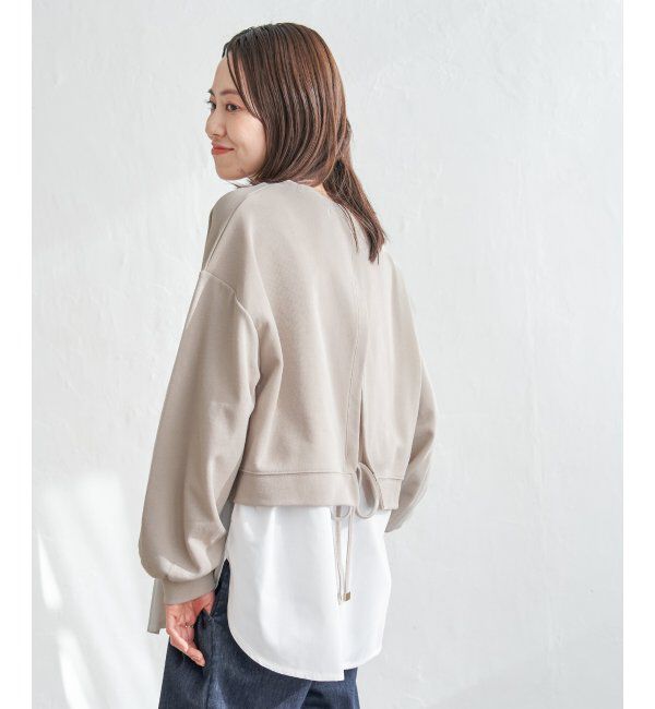 ikka「ポンチ切り替えレイヤードプルオーバー」|その他|