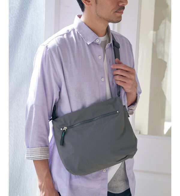 ikka「【撥水】WRナイロン5ポケットショルダーバッグ」|その他|グレー