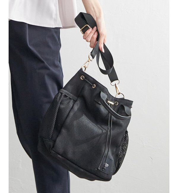 ikka「ポリジュート2WAY巾着バッグ」|その他|