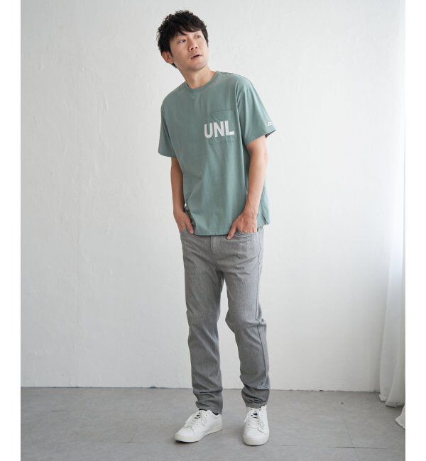 ikka「URBAN NATURE LIFE アーバンネイチャーライフ ロゴプリントポケTシャツ」|Tシャツ・カットソー|
