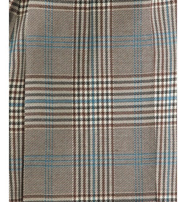 ikka kids「ポンポン付きチェックタックキュロット（120~160cm）」|スカート|