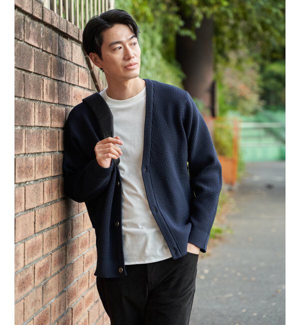 ikka「【2点セット】GOKU楽ニットカーデインナーセット」|その他|