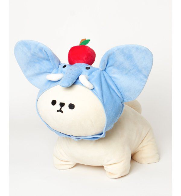Lbc with Life「PLUFFY 抱き枕かぶりもの アニマル」|クッション・クッションカバー|ブルー
