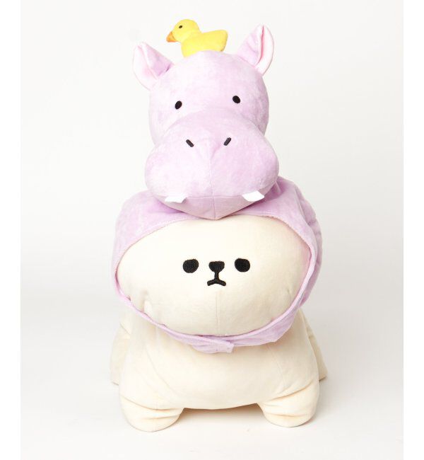 Lbc with Life「PLUFFY 抱き枕かぶりもの アニマル」|クッション・クッションカバー|